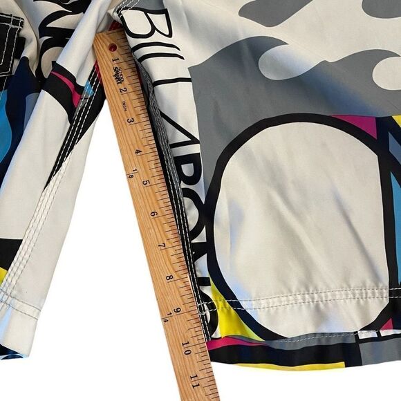 Billabong Mens Boardshorts Summer Abstract Multicolour Print Size 32 - Picture 6 of 7